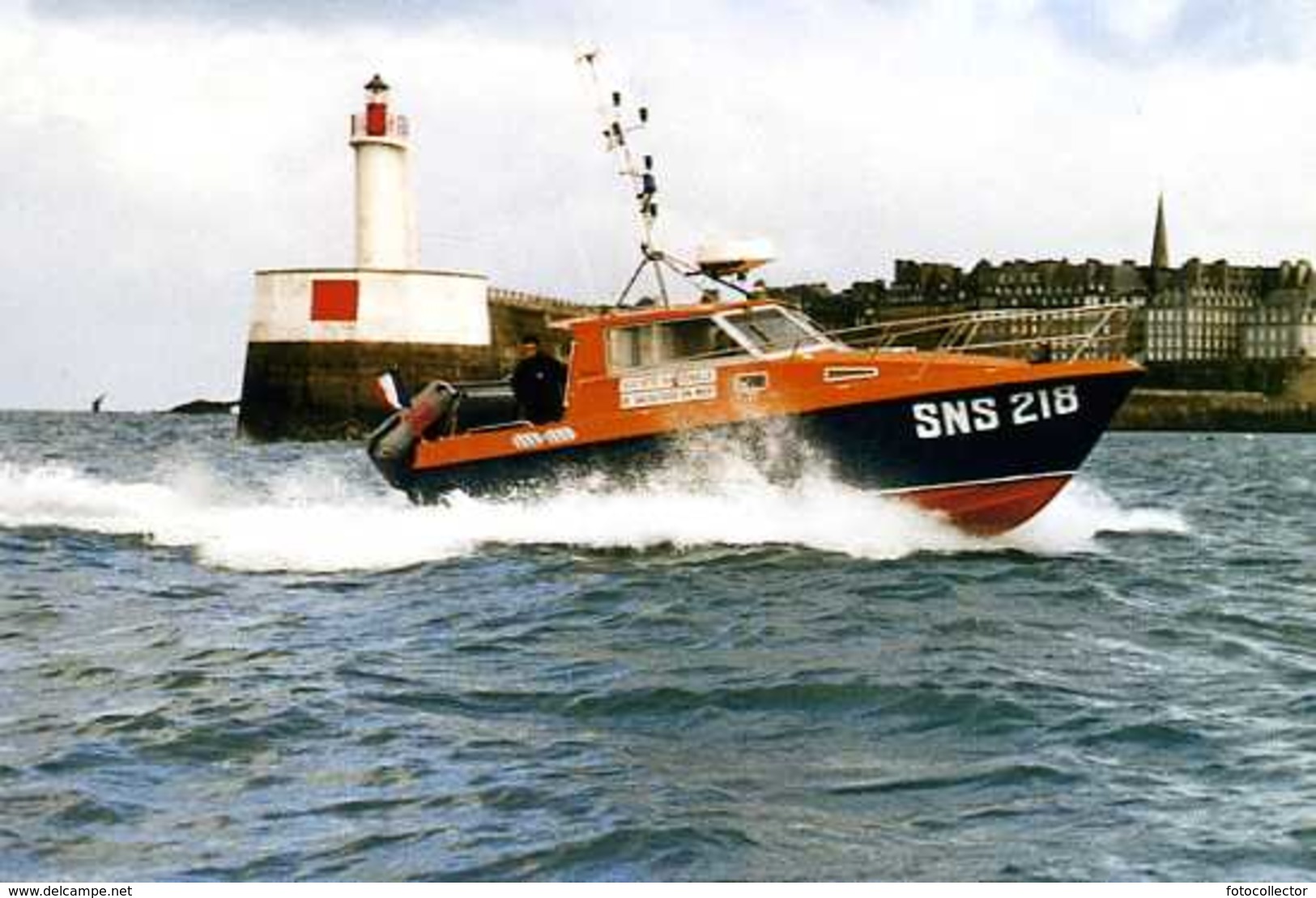 SNSM St Malo (35) : Vedette Rapide Martine Charcot II SNS 218 - Autres & Non Classés