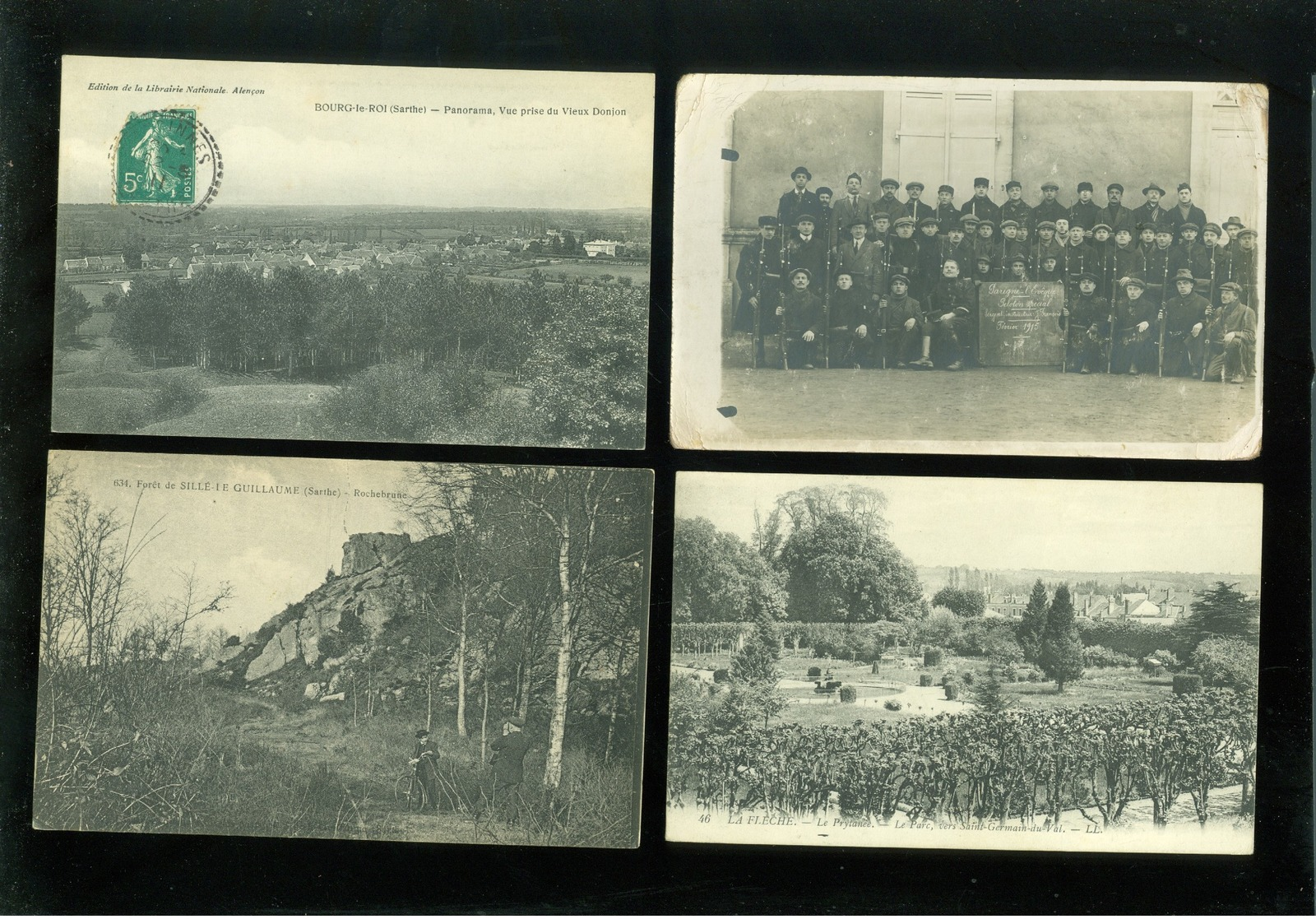 Beau lot de 60 cartes postales de France  Sarthe       Mooi lot van 60 postkaarten van Frankrijk ( 72 ) - 60 scans