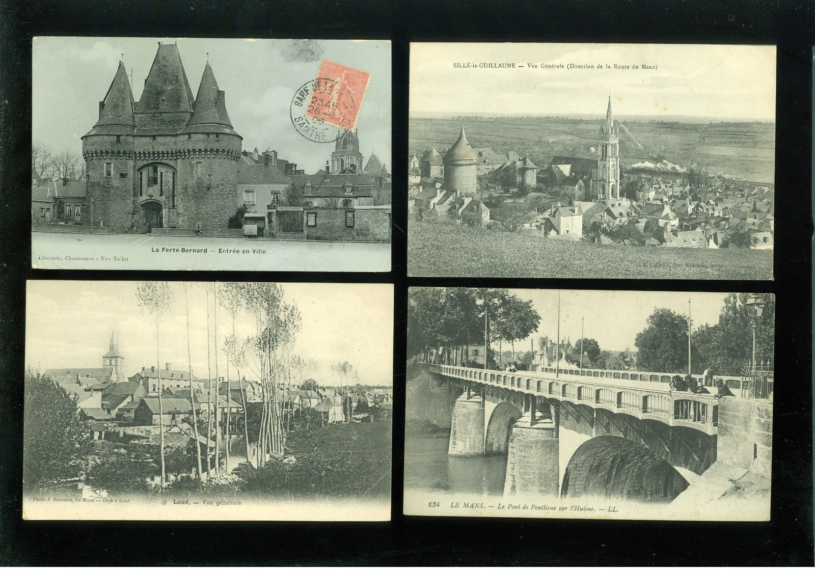 Beau lot de 60 cartes postales de France  Sarthe       Mooi lot van 60 postkaarten van Frankrijk ( 72 ) - 60 scans