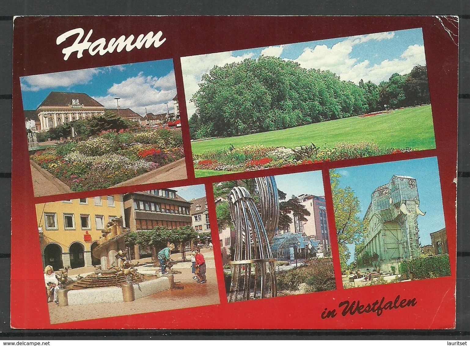 Deutschland HAMM 1992 Gesendet Mit Briefmarke - Hamm