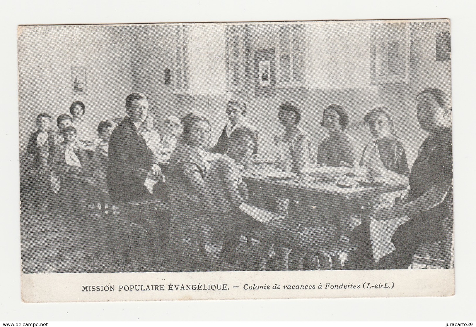 Mission Populaire Evangélique.Colonie De Vacances à Fondettes.37.Indre Et Loire. - Fondettes