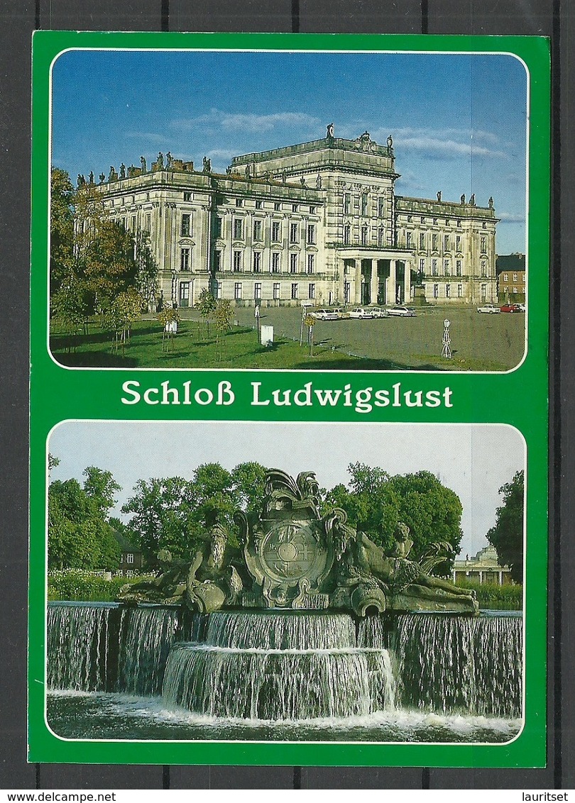 Deutschland Schloss Ludwigslust 1997 Gesendet, Mit Briefmarke - Ludwigslust