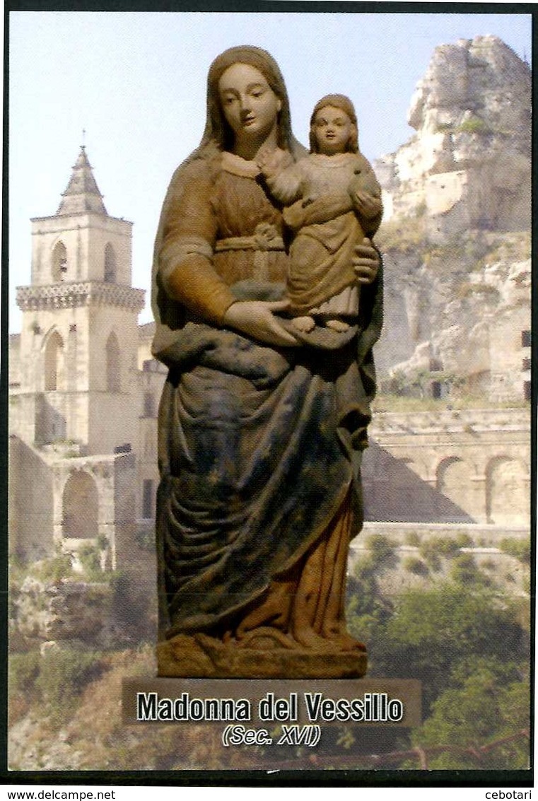 SANTINO - Madonna Del Vessillo - Santino Con Preghiera, Come Da Scansione. - Images Religieuses