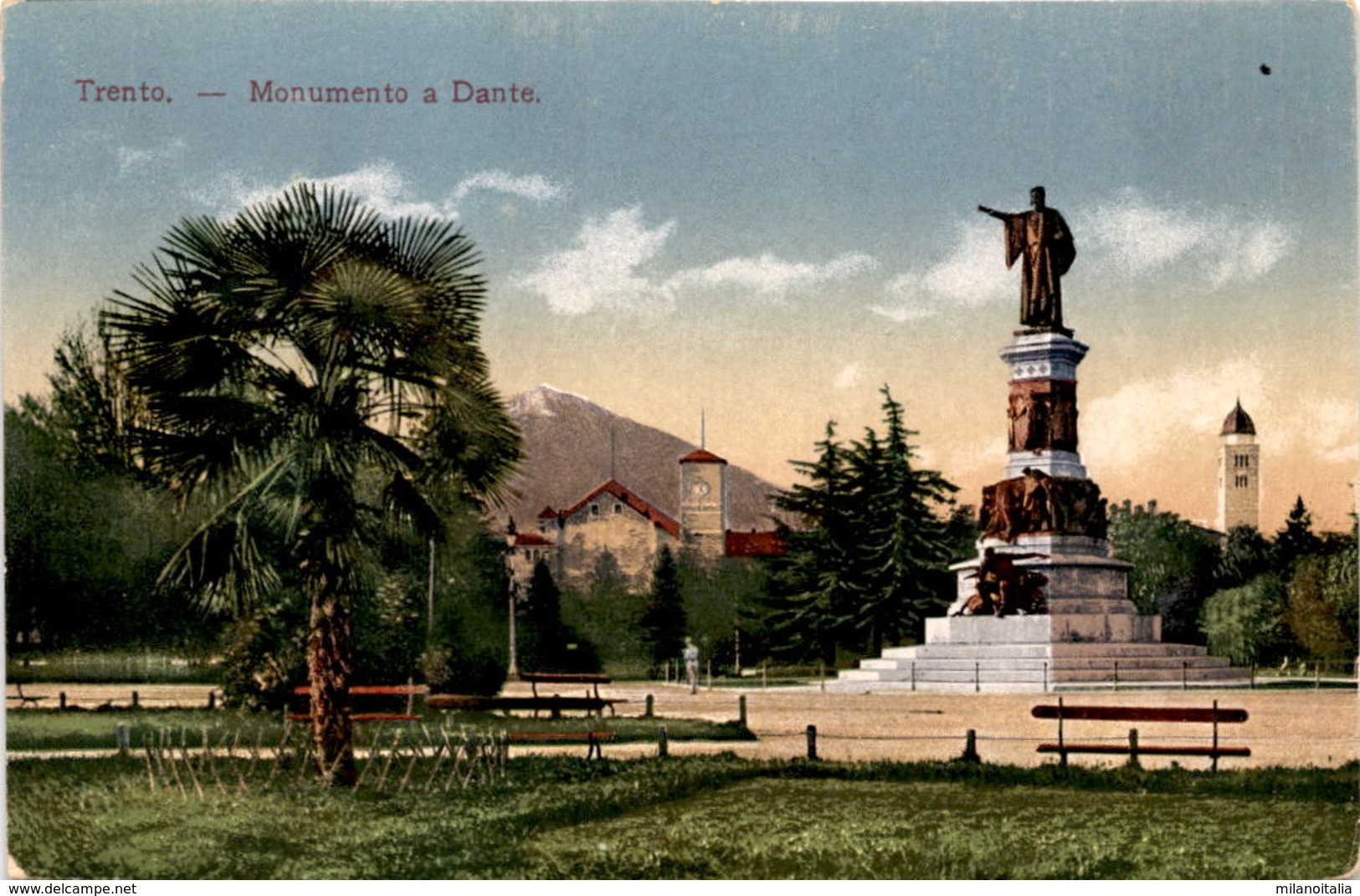Trento - Monumento A Dante (143) - Trento
