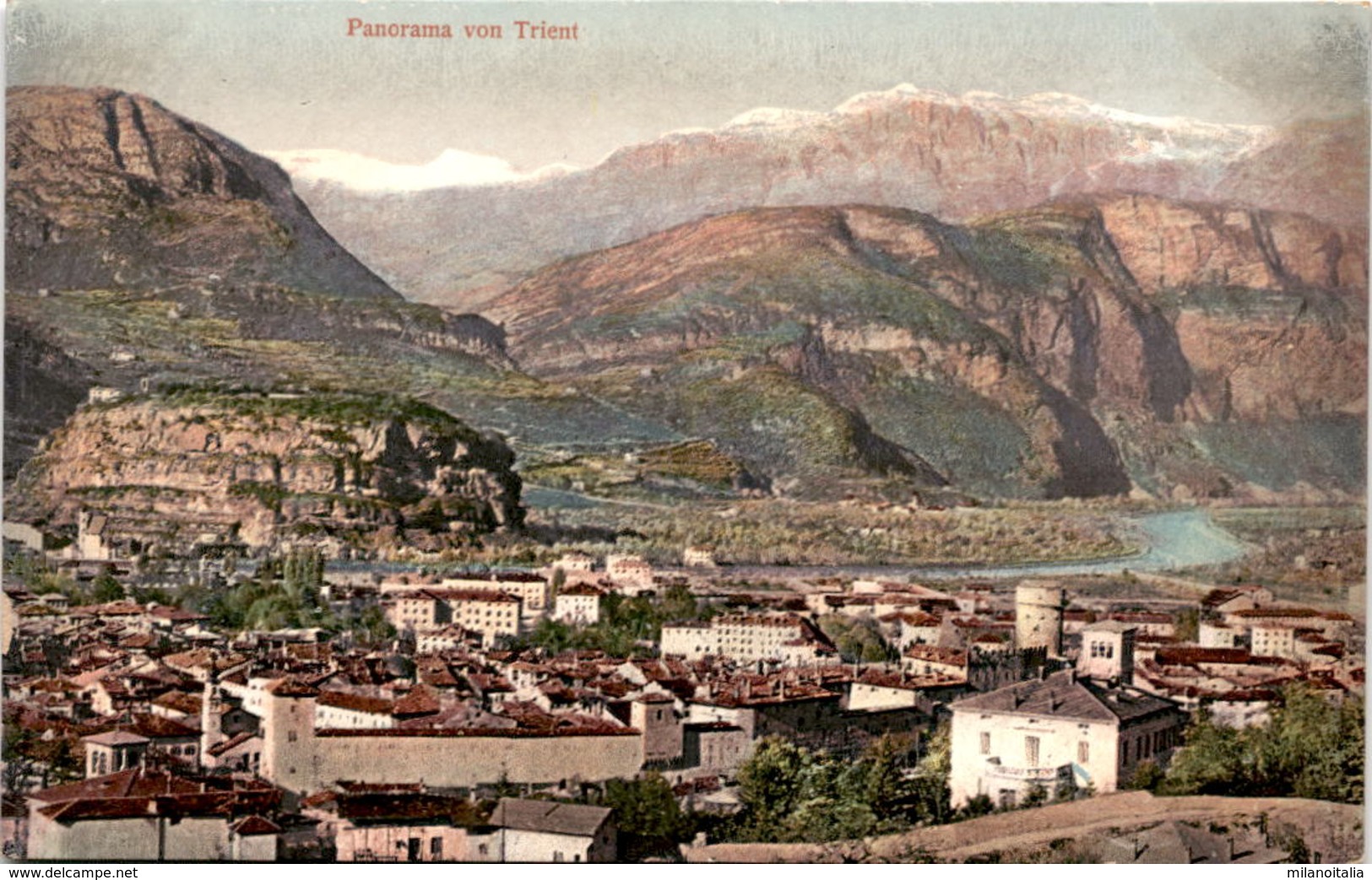 Panorama Von Trient - Trento