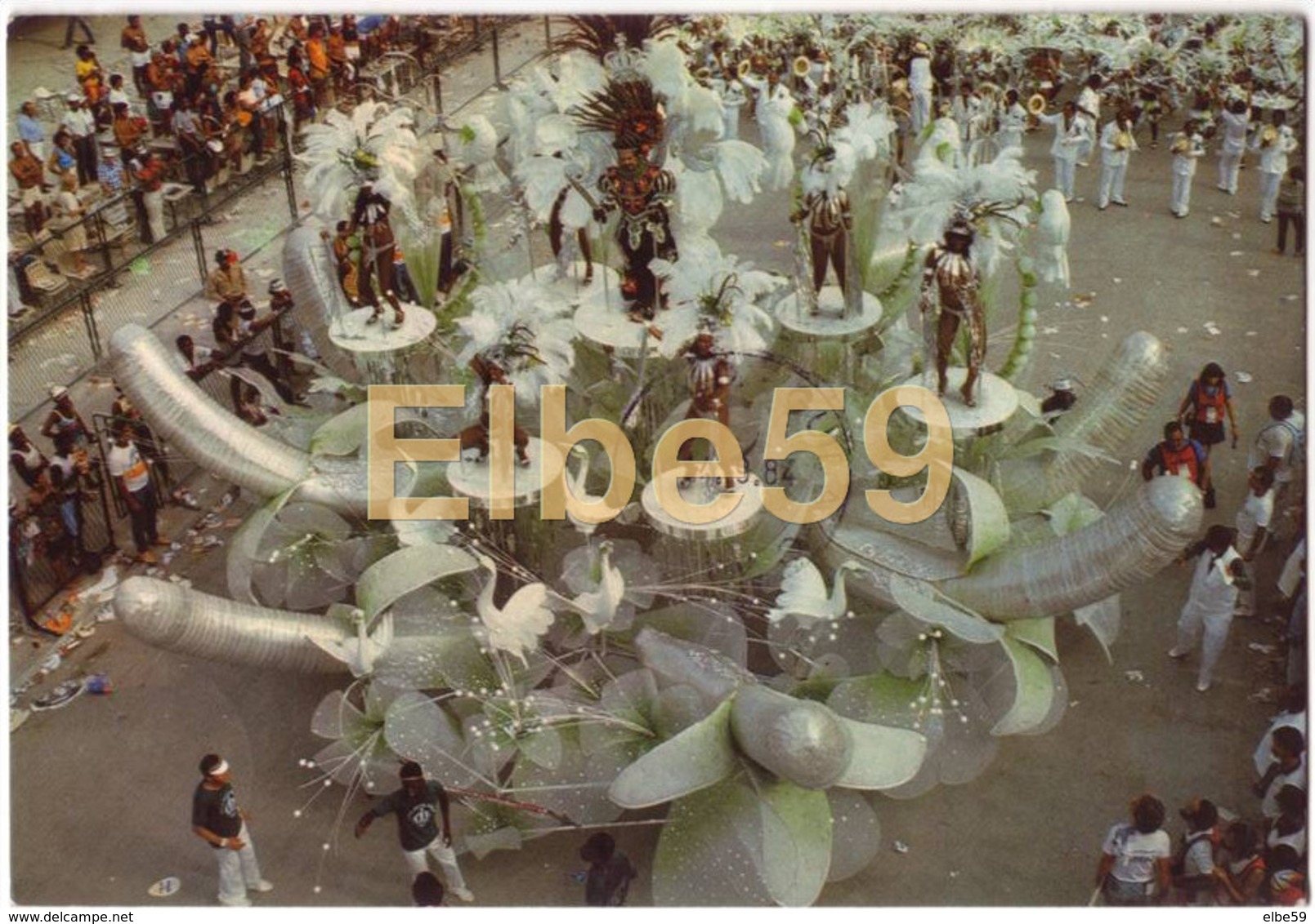 Brazil, Rio De Janeiro, Carnaval. École De Samba IMPERIO SERRANO, écrite 1984 - Danza