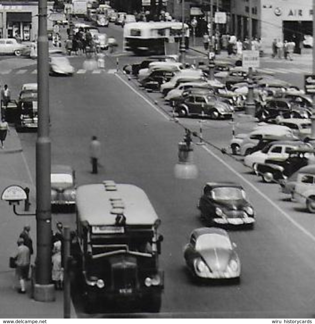 AK 0043  Wien - Kärntnrtstrasse ( Viele Austos , Busse ) Um 1966 - Wien Mitte