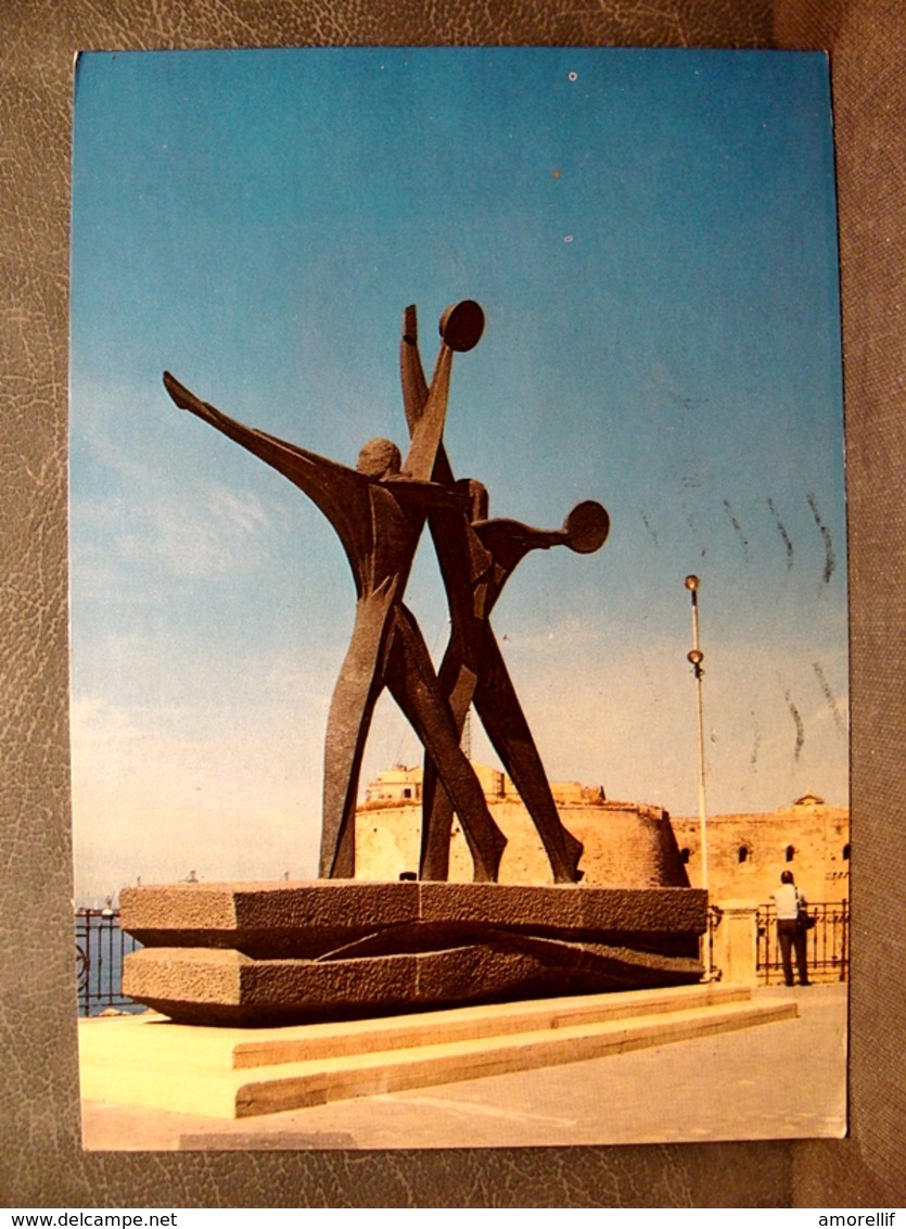 (FG.K64) TARANTO - MONUMENTO AL MARINAIO (viaggiata) - Taranto