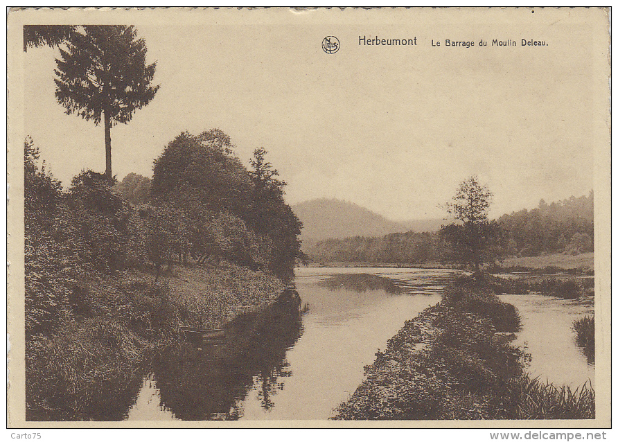 Belgique - Herbeumont - Barrage Du Moulin Deleau - Herbeumont