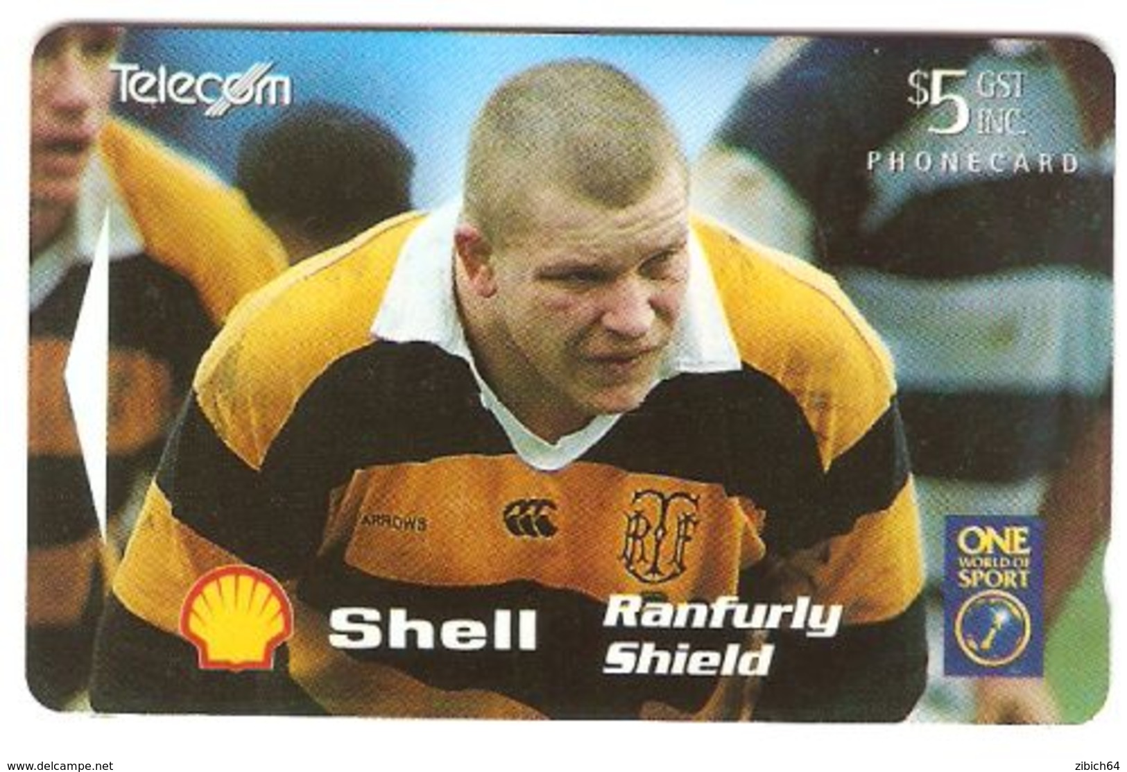 NEW ZELAND  GPT Card - RUGBY - Shell - Sport