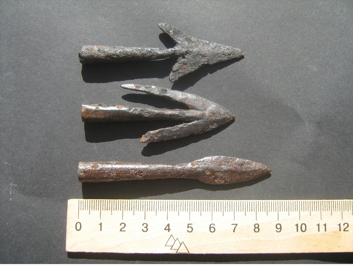 Ancient Viking Arrowheads 9-12 Century - Autres & Non Classés