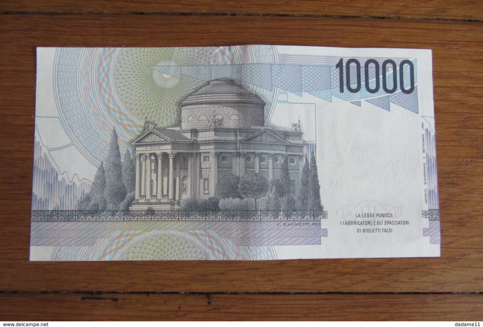 10000 Lire Italie - 1000 Lire