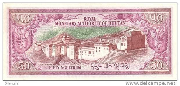 BHUTAN P. 17b 50 N 1992 UNC - Bhoutan