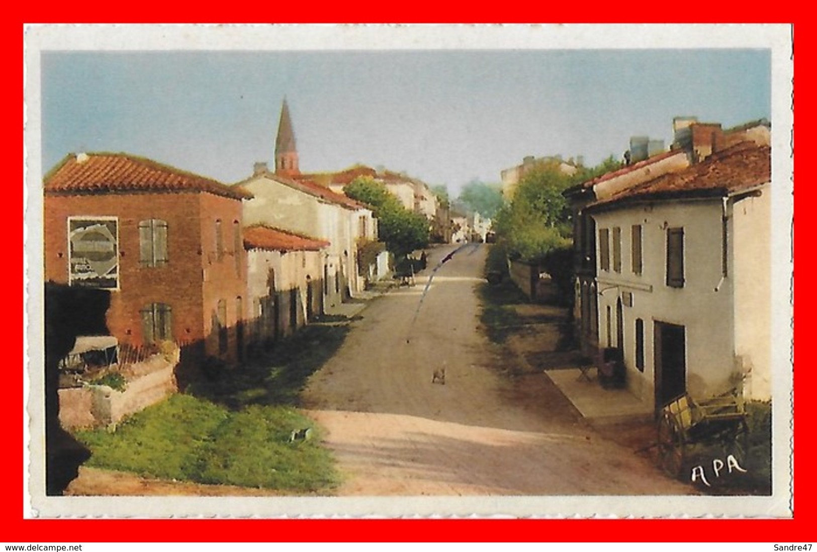 CPA (82) LABASTIDE SAINT-PIERRE.  L'arrivée De Montauban. *8114 - Labastide Saint Pierre