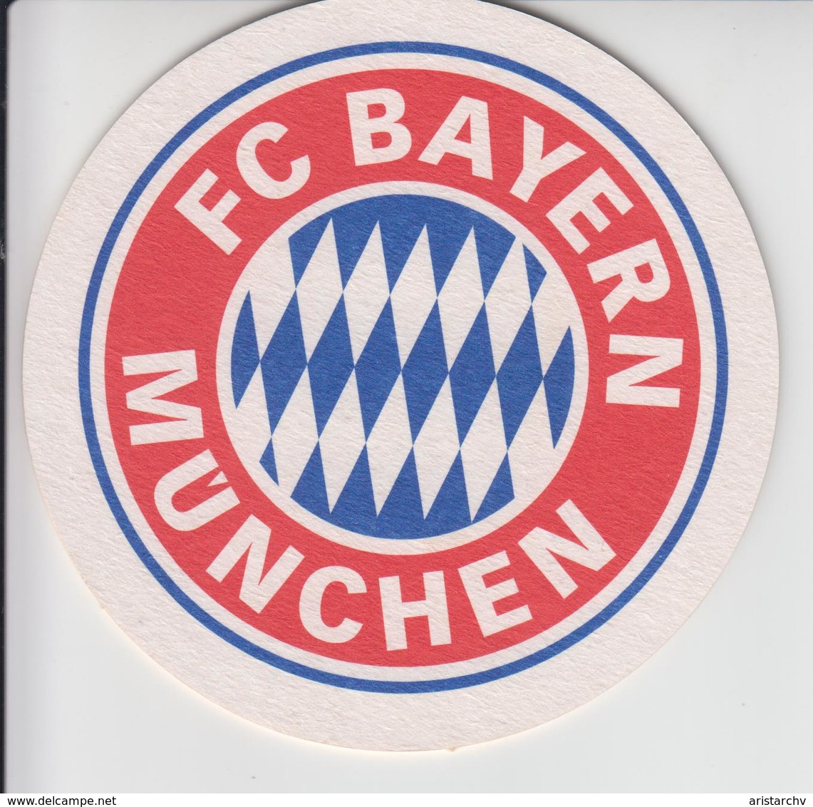 GERMANY PAULANER FOOTBALL CLUB BAYERN MUNCHEN BEER MAT - Sous-bocks