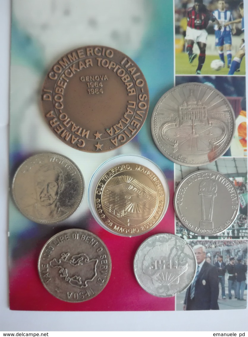 Lot Of 7 Tokens / Medals - Lotto 7 Medaglie E Gettoni - Andere & Zonder Classificatie