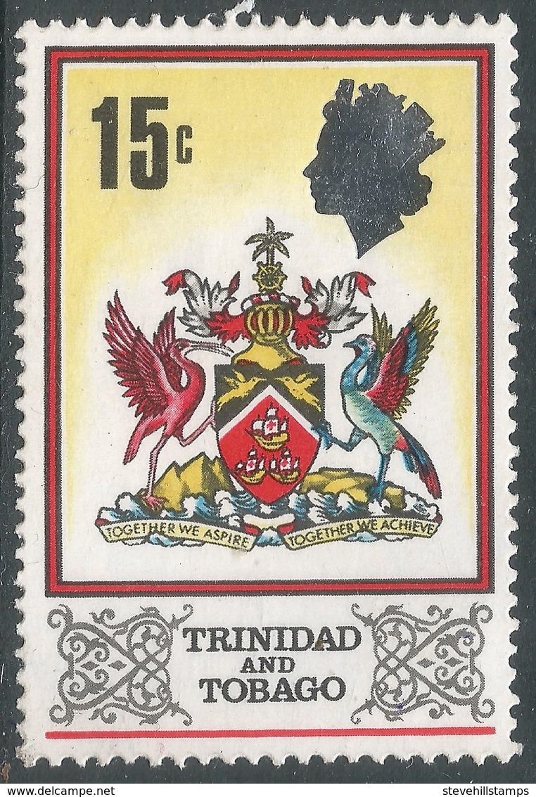 Trinidad & Tobago. 1969 Definitives. 15c MH. SG 346 - Trinidad & Tobago (1962-...)