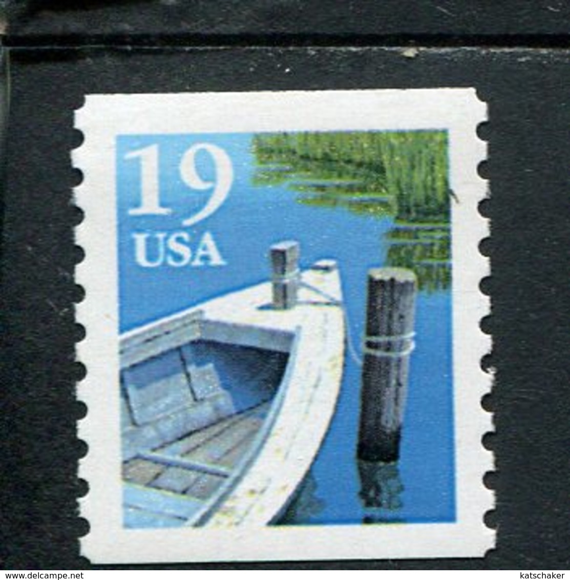 644533828 USA 1991 ** MNH SCOTT  2529 FISHING BOAT - Unused Stamps