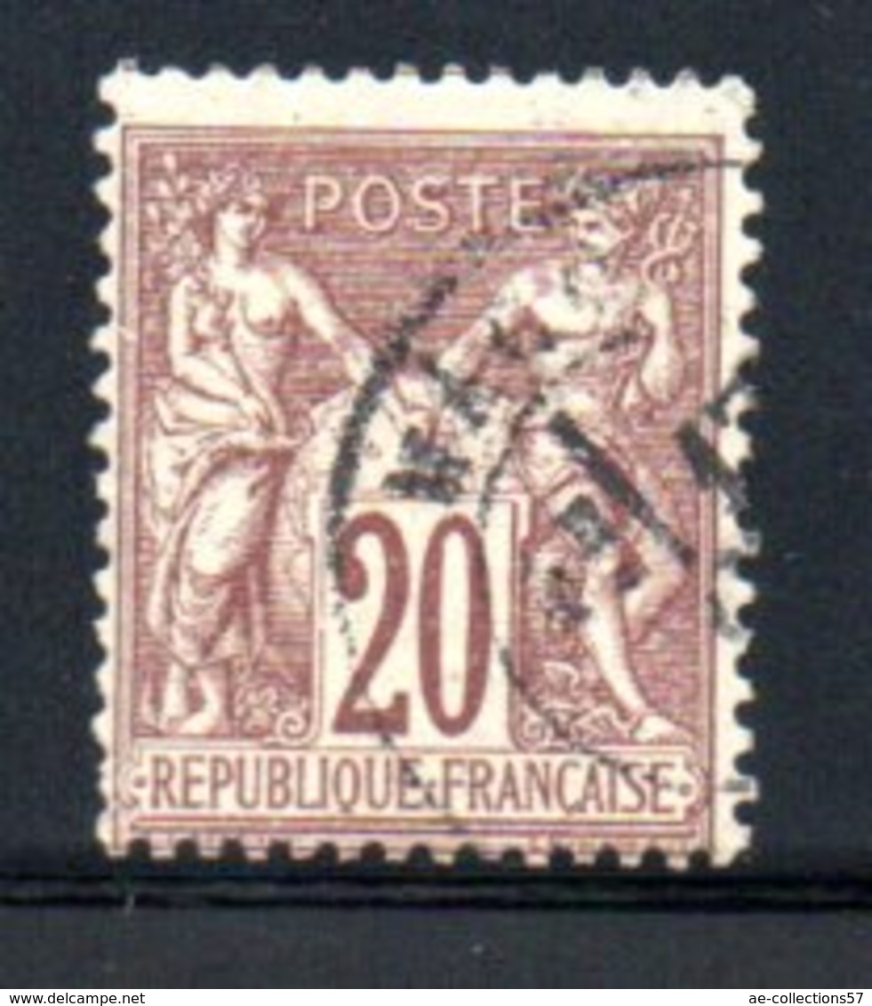 France  /   N 67 / 20 Centimes Brun  / Oblitéré / Côte 20 € - Autres & Non Classés