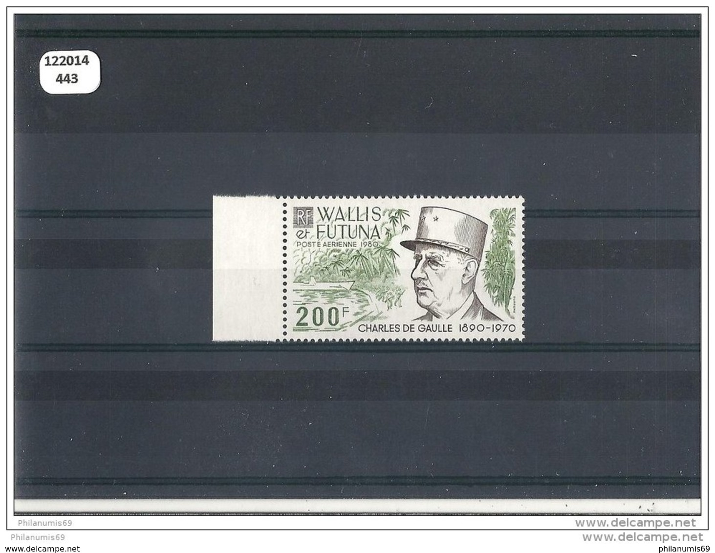 WALLIS ET FUTUNA 1980 - YT PA N° 106 NEUF SANS CHARNIERE ** (MNH) GOMME D'ORIGINE LUXE - Neufs