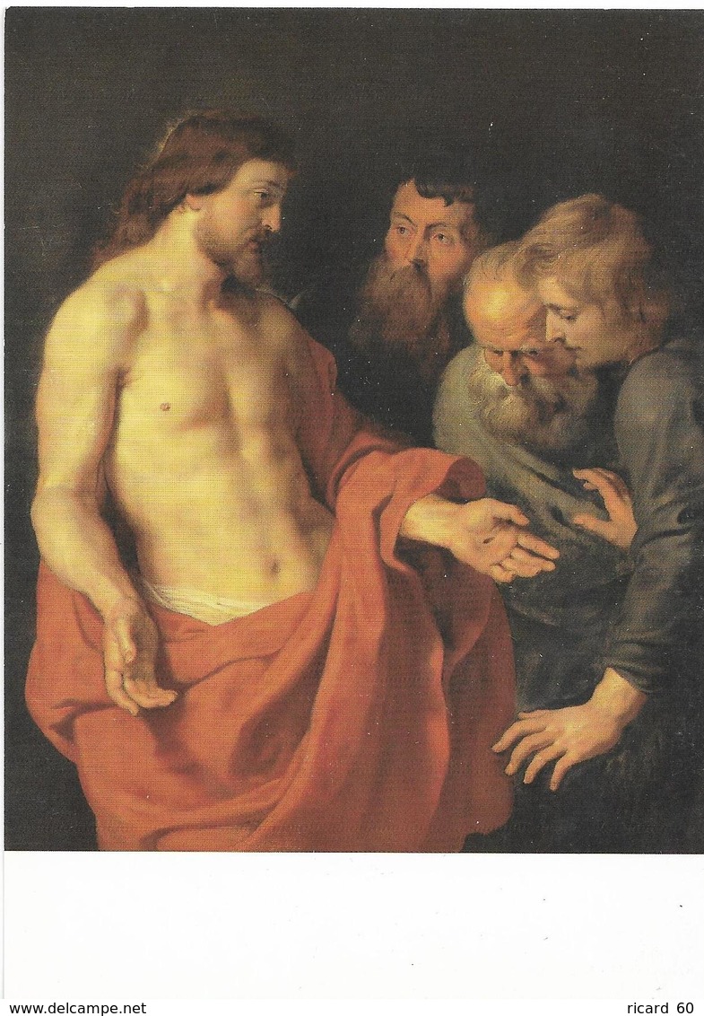 Oeuvre De Rubens, L'incrédulité De Thomas, Jésus - Peintures & Tableaux