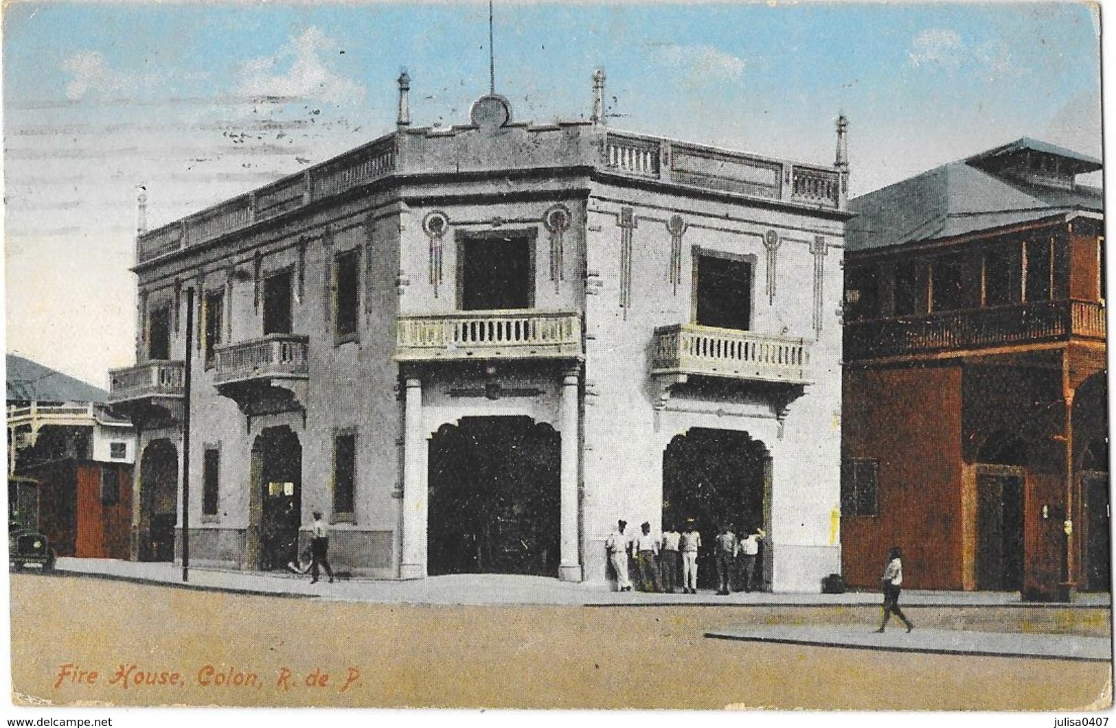 COLON (Panama) Fire House Caserne Pompiers - Panama