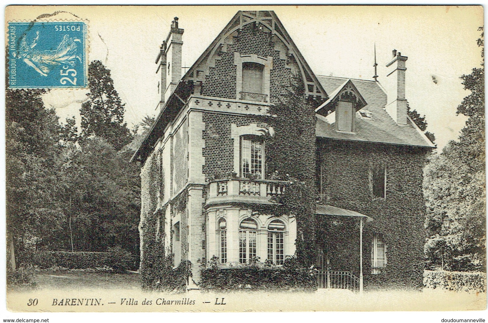 CPA - 76 - BARENTIN - Villa Des Charmilles - Architecture - Barentin