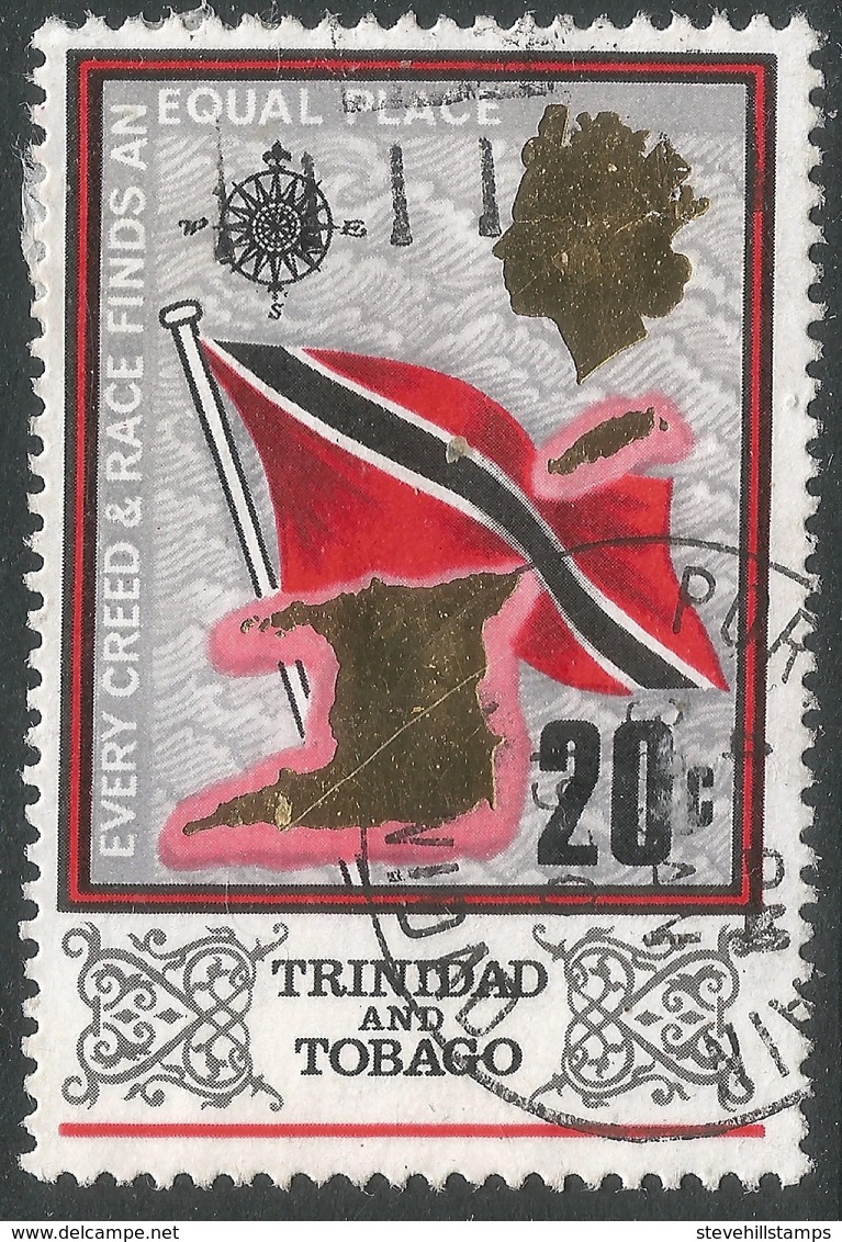Trinidad & Tobago. 1969 Definitives. 20c Used. SG 347 - Trinidad & Tobago (1962-...)