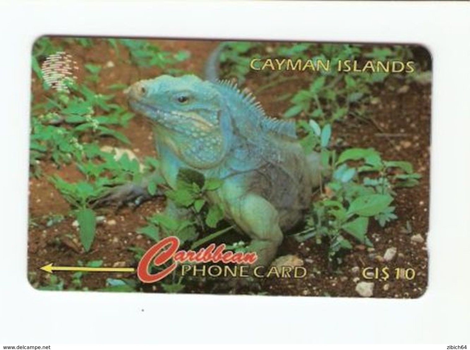 CAYMAN ISLANDS Magnetic GPT Phonecard 13CCIB - Iles Cayman