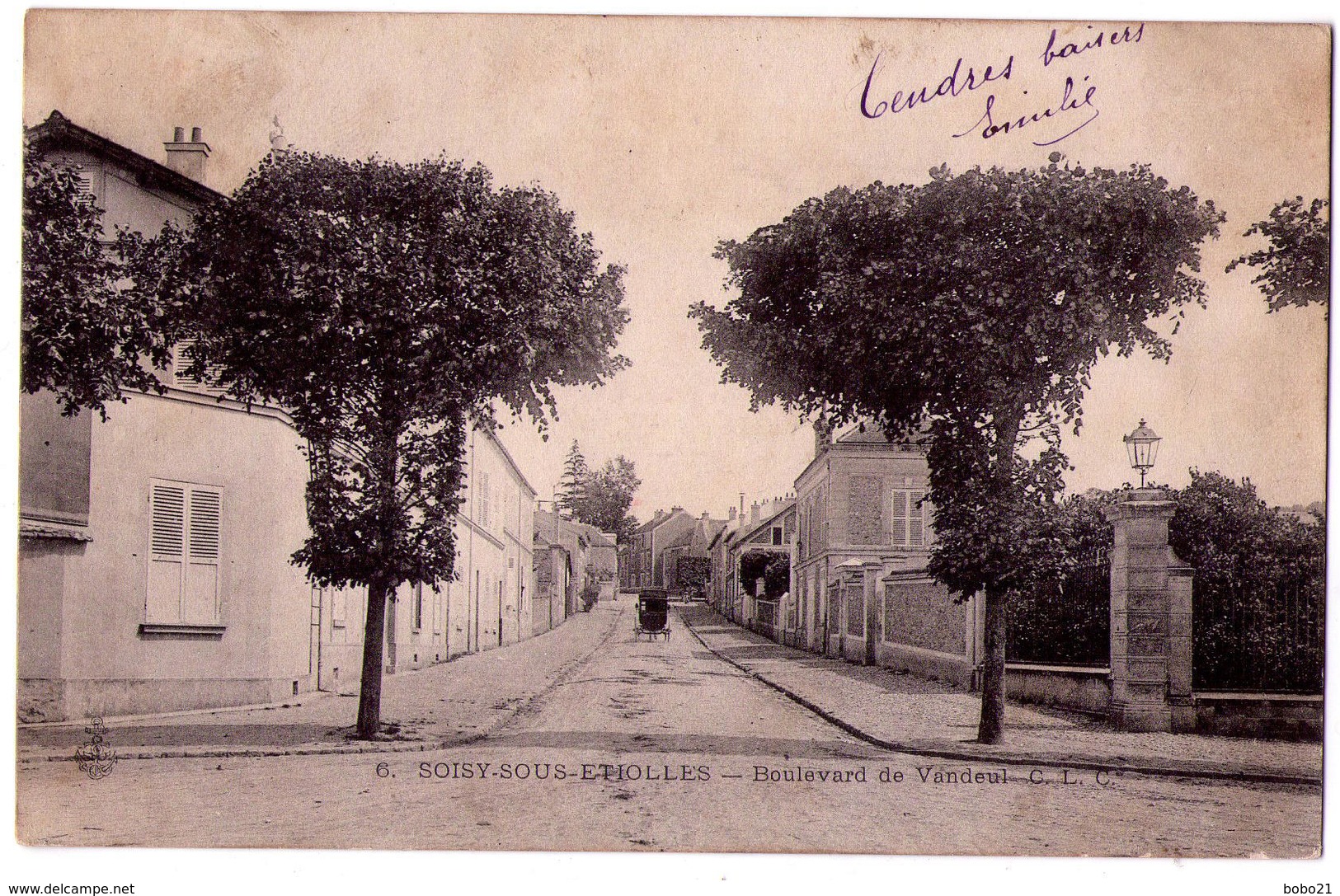 2727 - Soisy Sous Etiolles ( 91 ) Ancienement S.& O. - Boulevard De Vandeul - C.L.C. - N°6 - - Autres & Non Classés