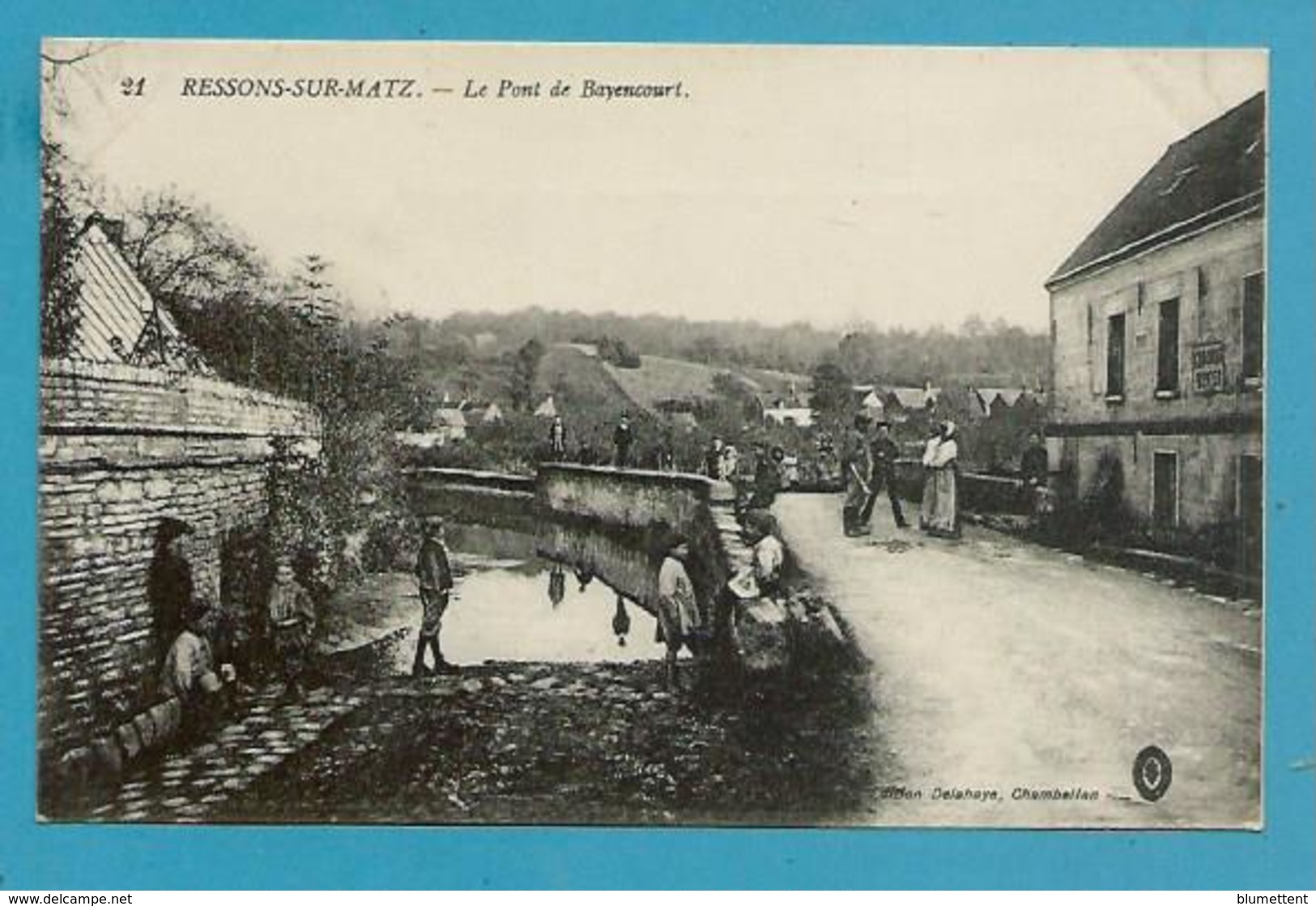 CPA 21 - Le Pont De Bayencourt RESSONS-SUR-MATZ 60 - Ressons Sur Matz