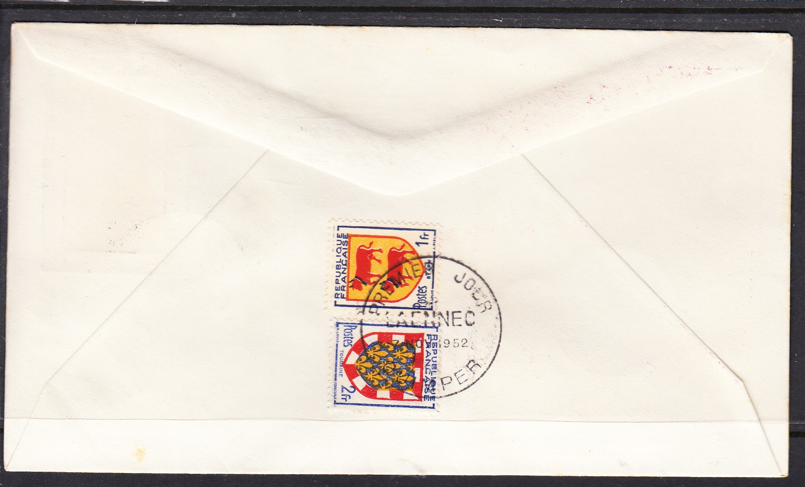 FRANCIA  1952.SOBRE PRIMER DIA FDC . LAENNEC. CECI 3 Nº 277 - Cartas & Documentos