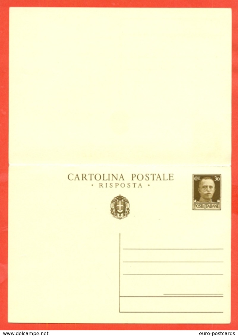 INTERI POSTALI I-CARTOLINE POSTALI-C83- NUOVA - BUONA QUALITA' - Interi Postali