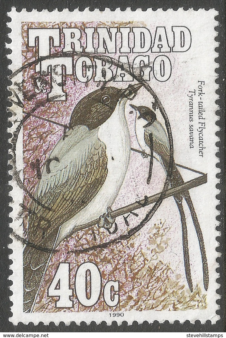 Trinidad & Tobago. 1990 Birds. 40c Used. SG 789 - Trinidad & Tobago (1962-...)