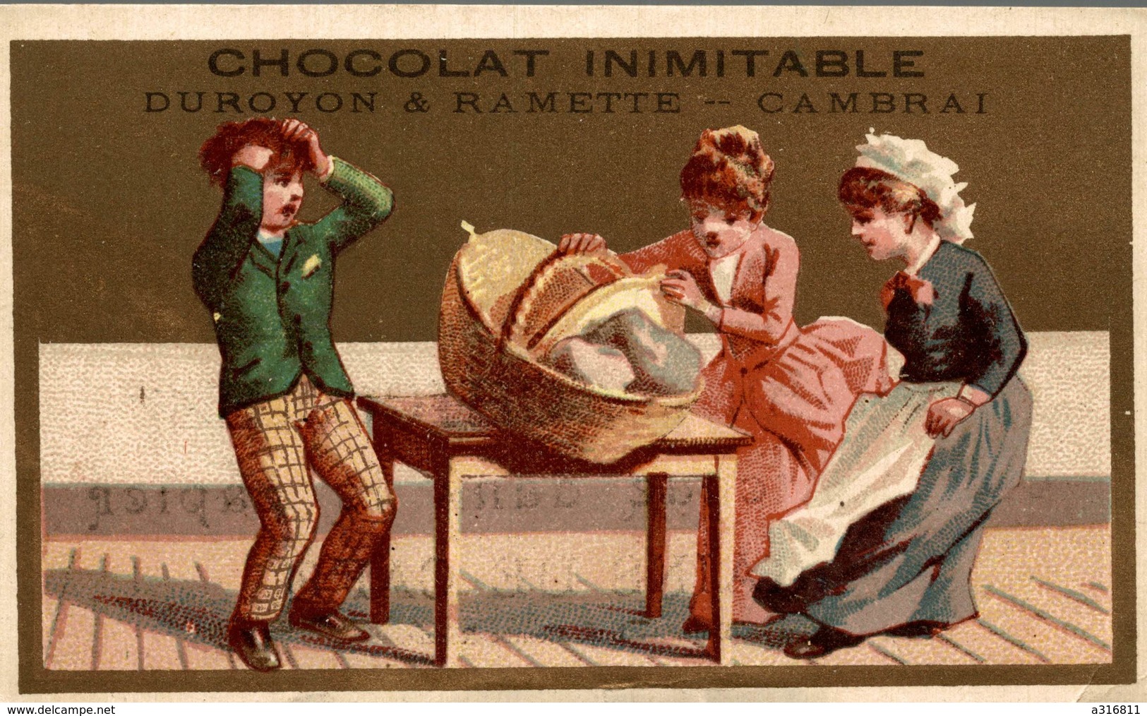 Chromo   CHOCOLAT INIMITABLE DUROYON RAMETTE CAMBRAI - Duroyon & Ramette