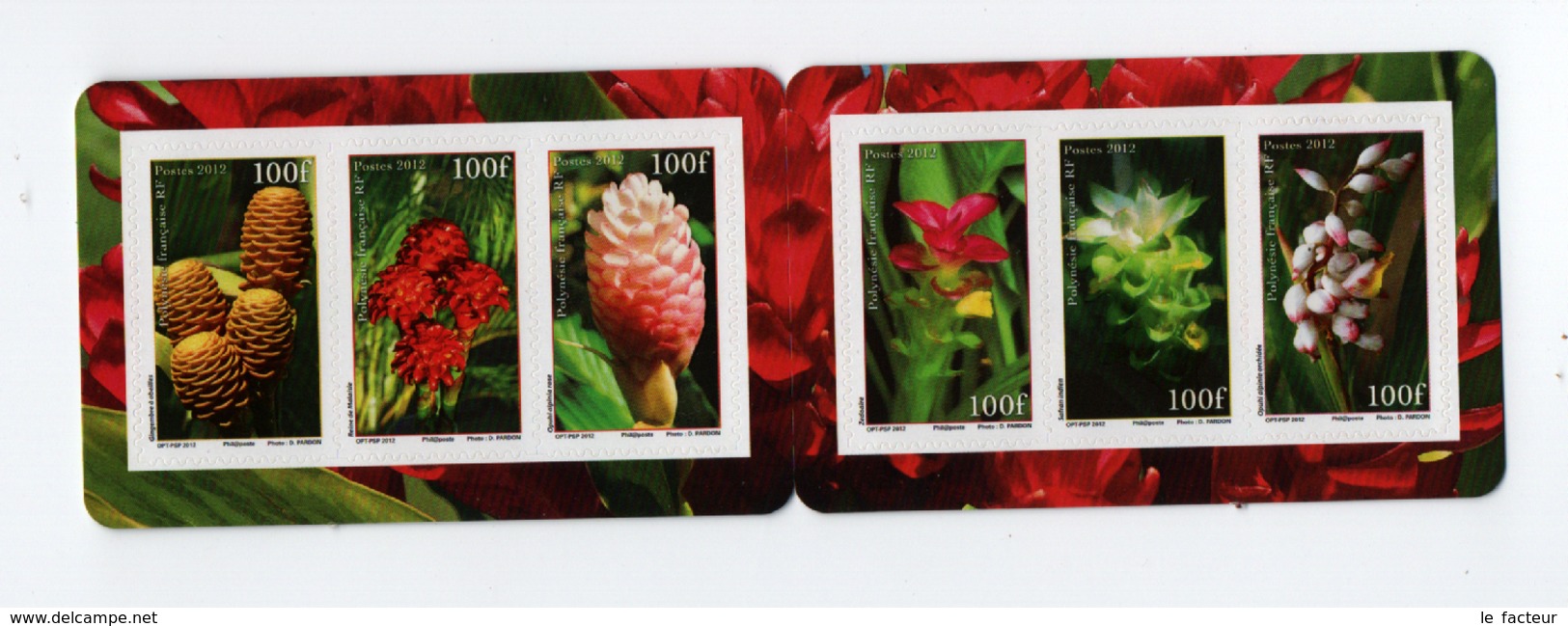 BF86 Polynésie Neuf ** MNH Carnet  2012 C984 Fleurs - Carnets