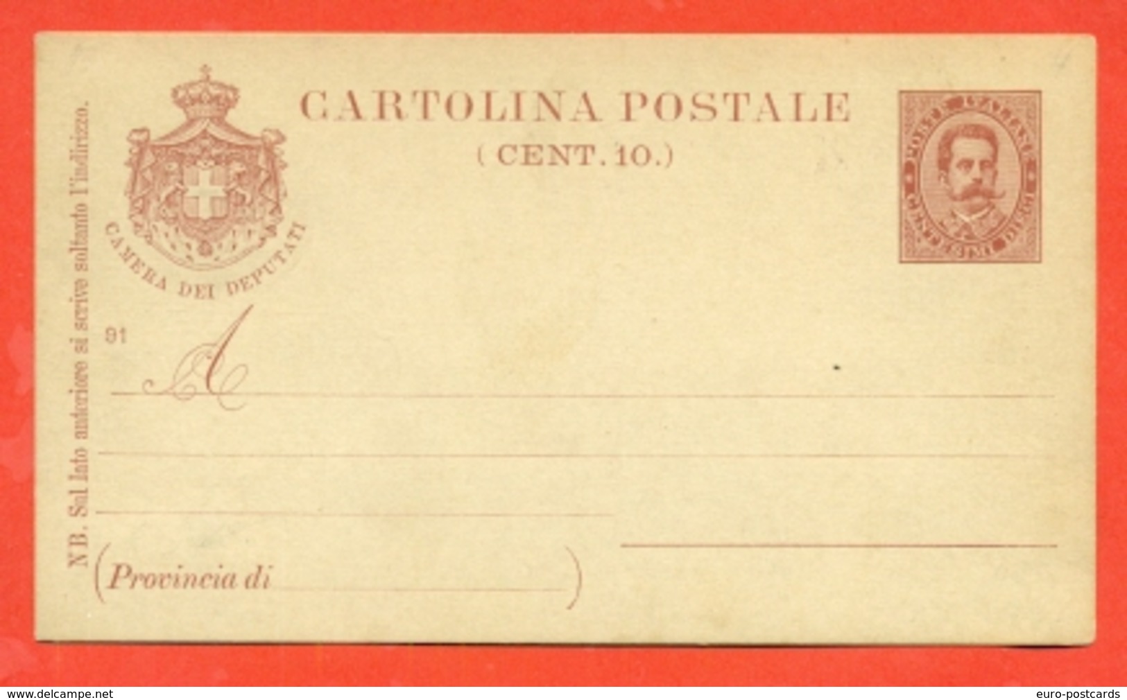 INTERI POSTALI I-CARTOLINE POSTALI- S5 - NUOVA - BUONAA QUALITA' - Interi Postali