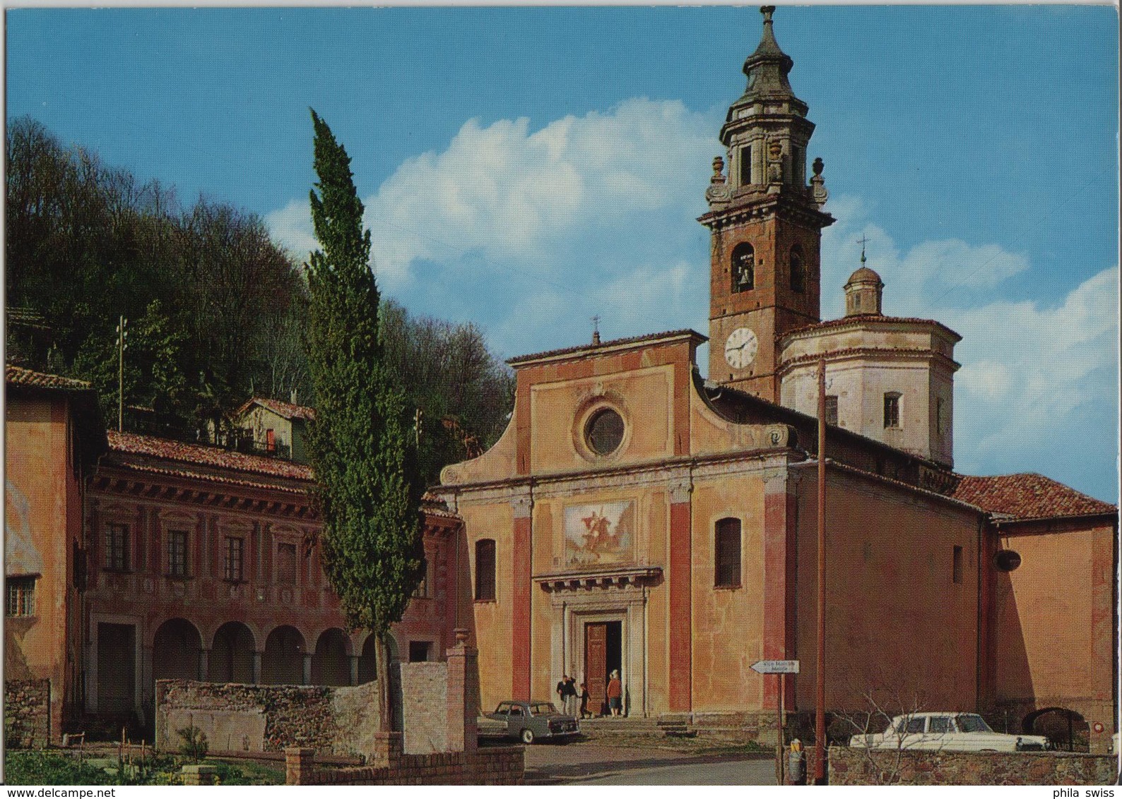 Il Ticino Pittoresco - Carona, Chiesa - Photo: Engelberger - Carona 