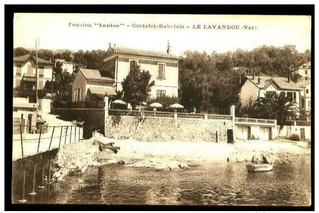 LE LAVANDOU - Pension "LOUISE" - Oustalet-Rabelais - Le Lavandou