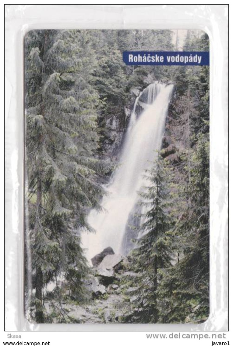 50u Waterfalls 11/2002 MINT In BLISTER - Slovaquie