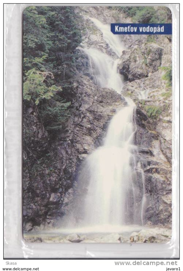 50u Waterfalls 11/2002 MINT In BLISTER - Slovaquie