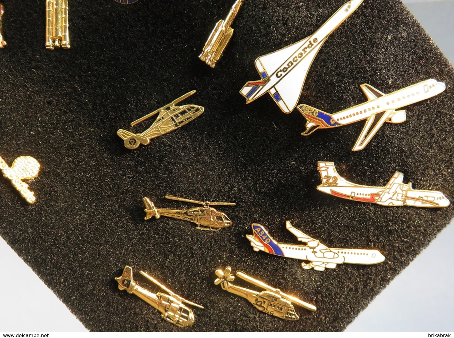 ~ COFFRET PIN'S AVIONS AEROSPATIALE - Aviation Concorde Ariane A 320 EADS