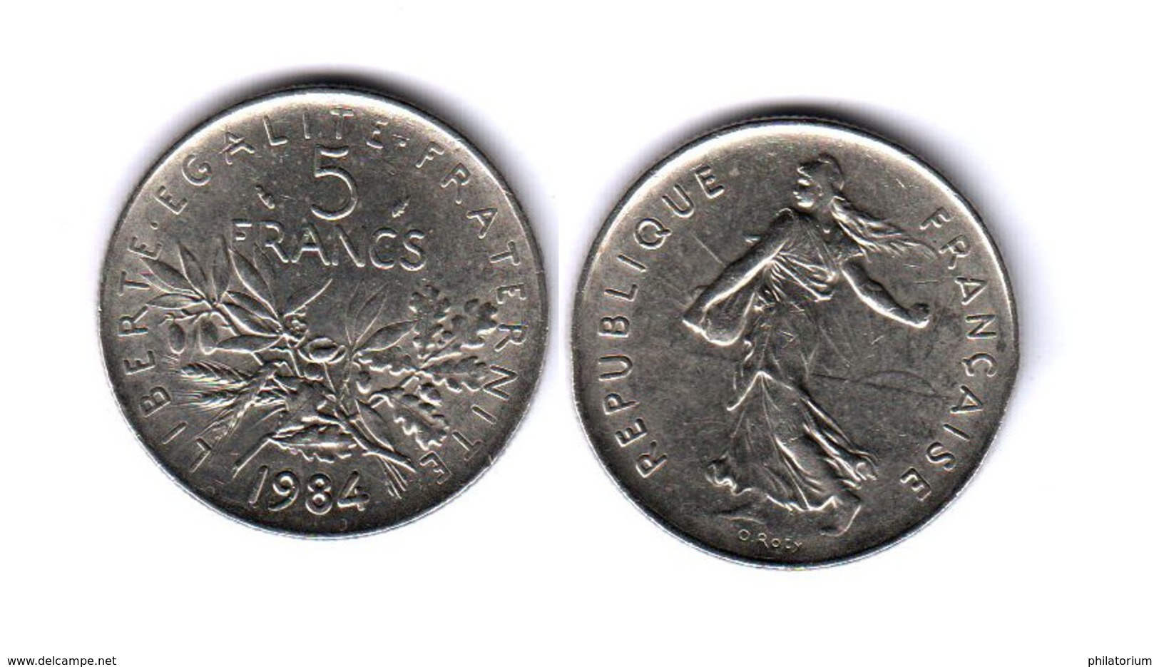 France  5 Francs 1984  5F - Autres & Non Classés