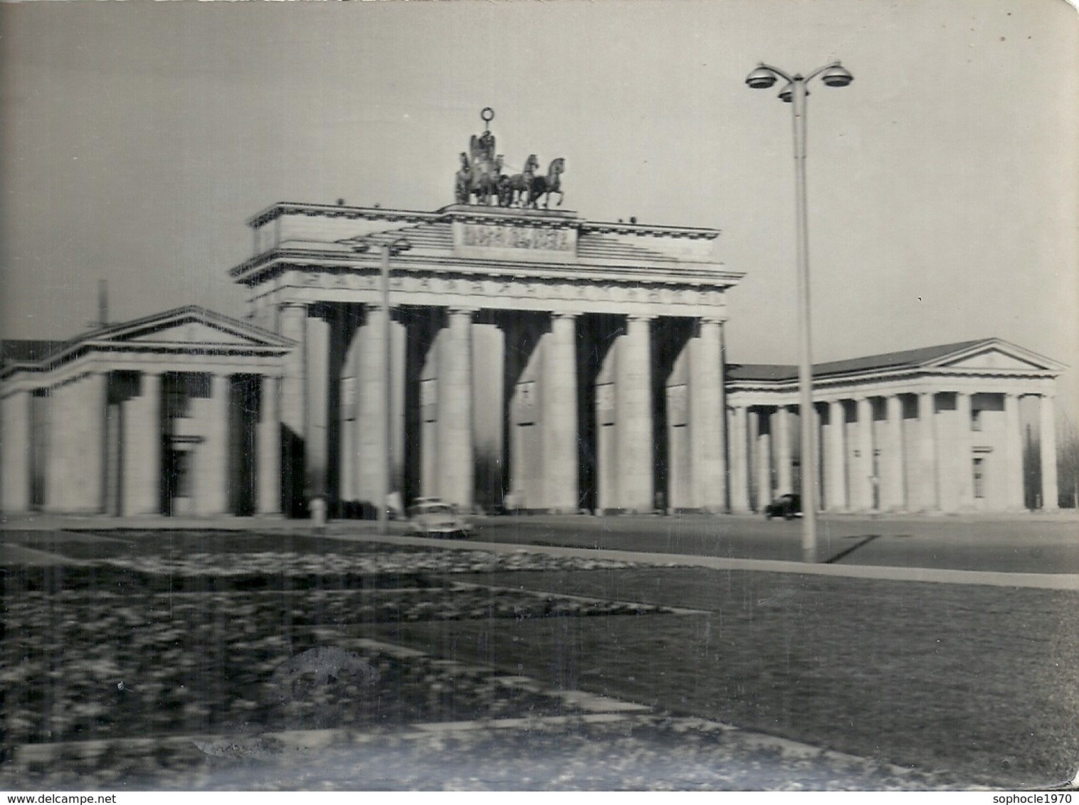 GERMANY - ALLEMAGNE - EX DDR - BERLIN  - Photo 11 X 15 Cm - Porte De Brandebour - Brandenbour Tor - Brandenburg