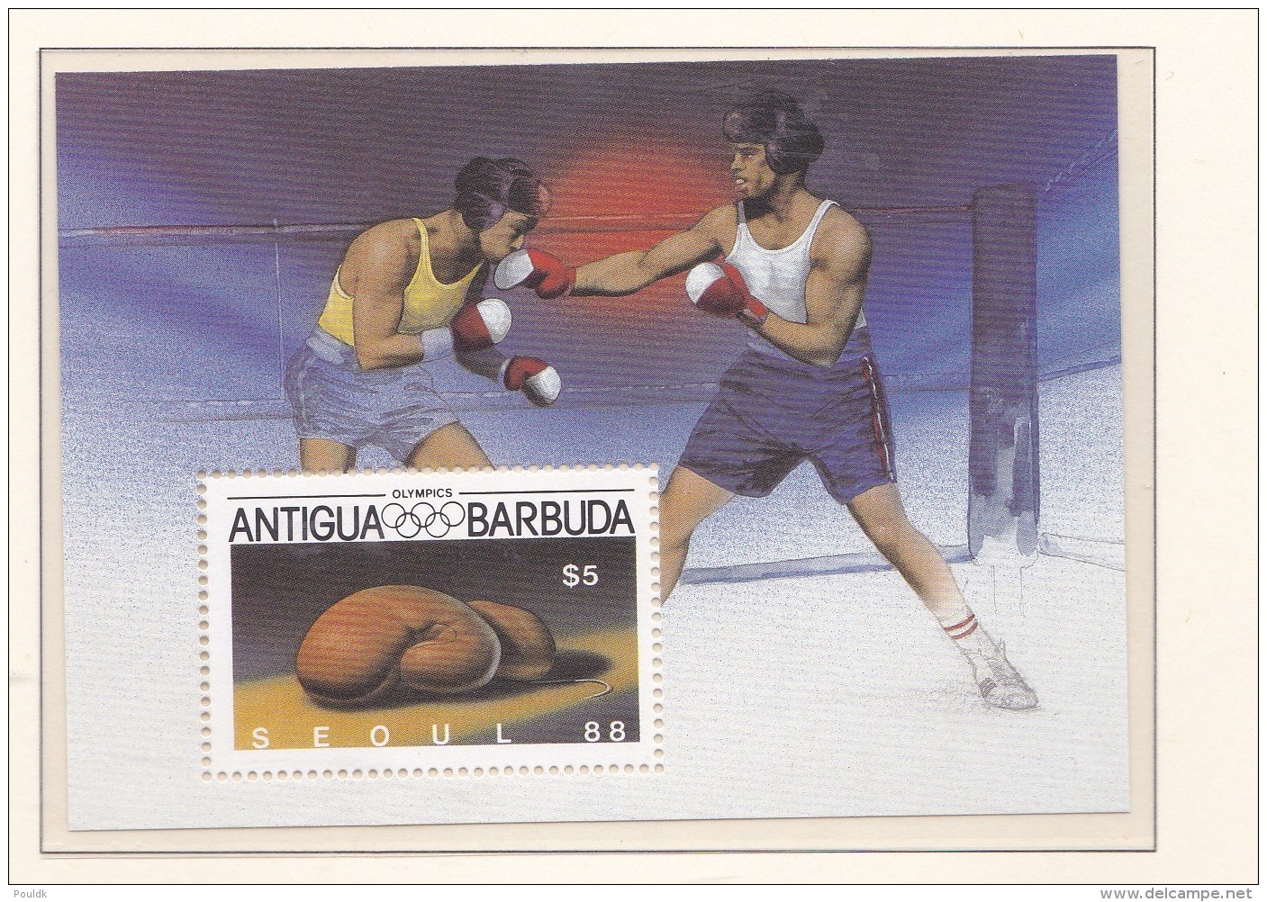 Antigua &amp; Barbuda 1988 Seoul Olympic Games Souvenir Sheet MNH/**   (H42) - Sommer 1988: Seoul