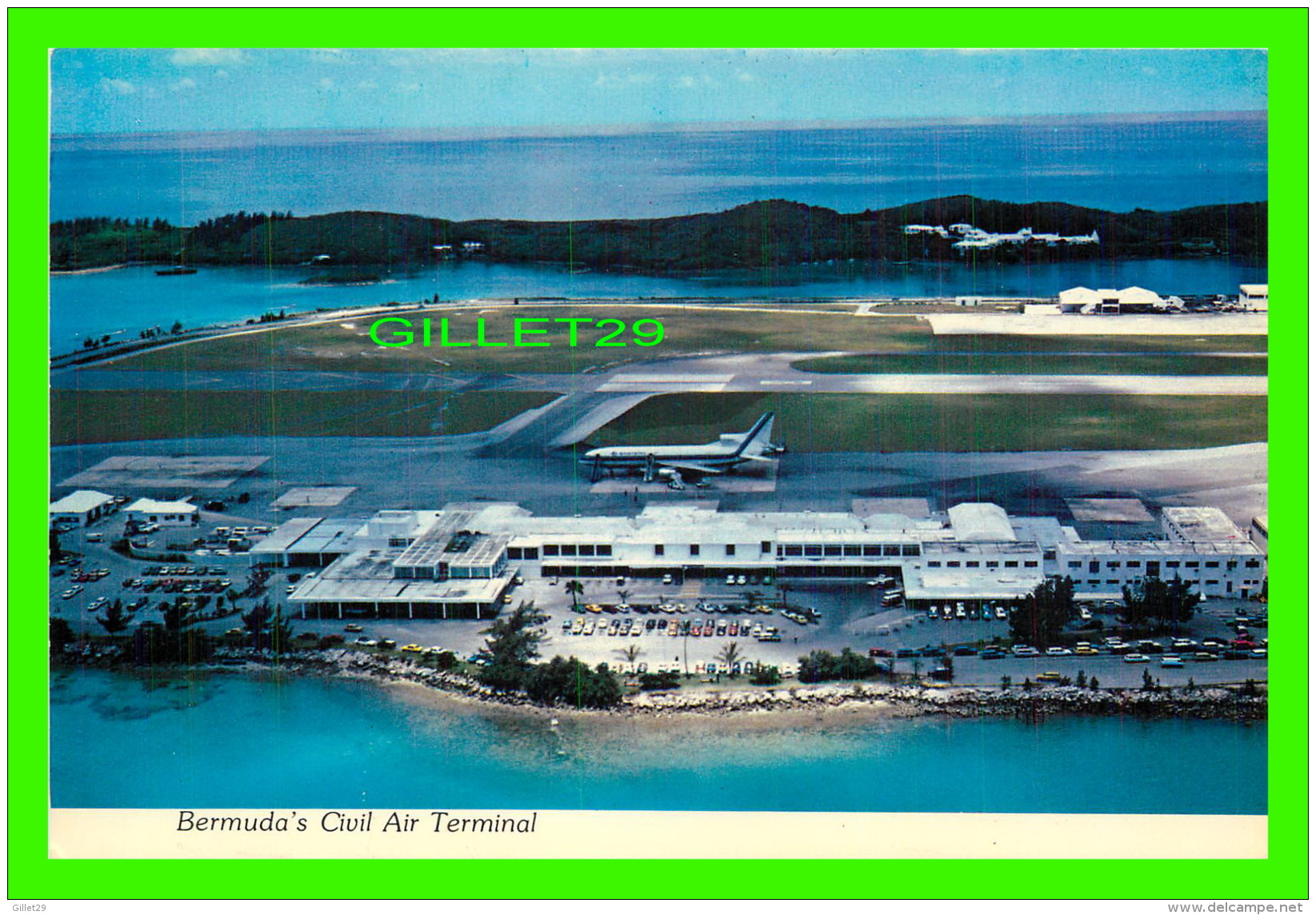 AÉRODROMES - BERMUDA'S CIVIL AIR TERMINAL - PHOTO BY BOB GLANDER - TROPIC TRADERS LTD - - Aérodromes