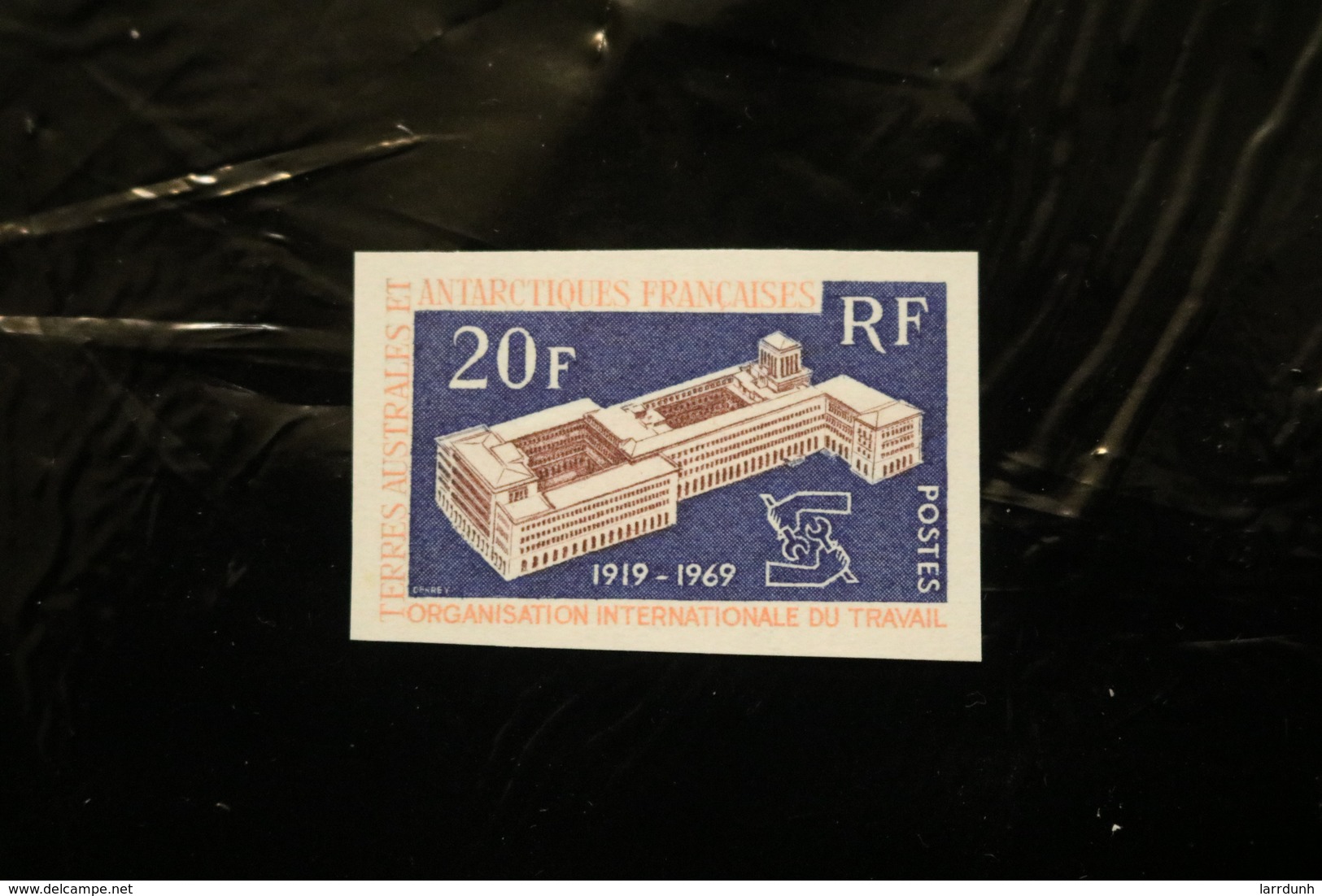 FRENCH ANTARCTICA FSAT TAAF 1970 ILO Imperforate MNH A04s - Imperforates, Proofs & Errors