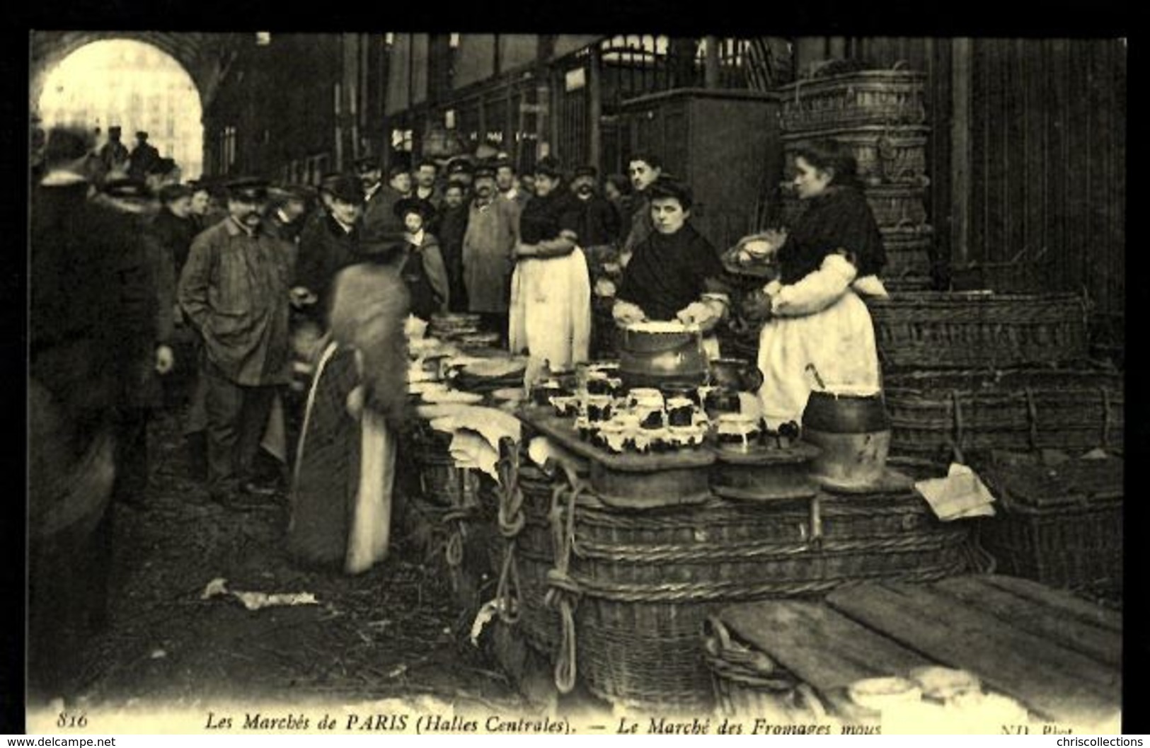 Les Marchés De PARIS (Halles Centrales) - Le Marché Des Fromages Mous - Petits Métiers à Paris