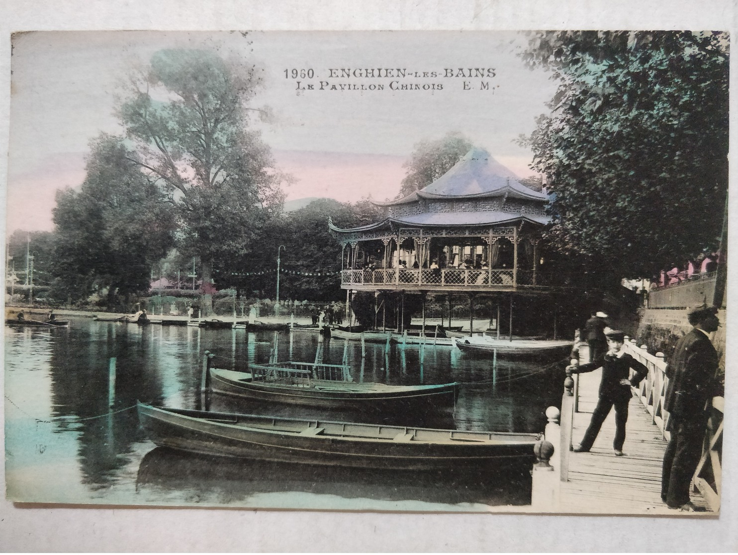 Enghien Les Bains. Le Pavillon Chinois. Animée. 1921 - Enghien Les Bains