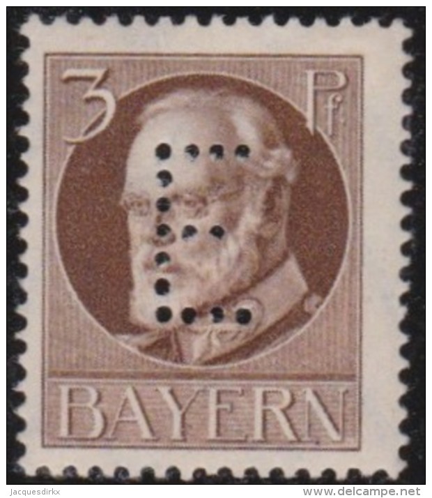 Bayern    .       Michel   .    Dienst  12          .     **       .      Postfrisch    .    /    .    MNH - Sonstige & Ohne Zuordnung